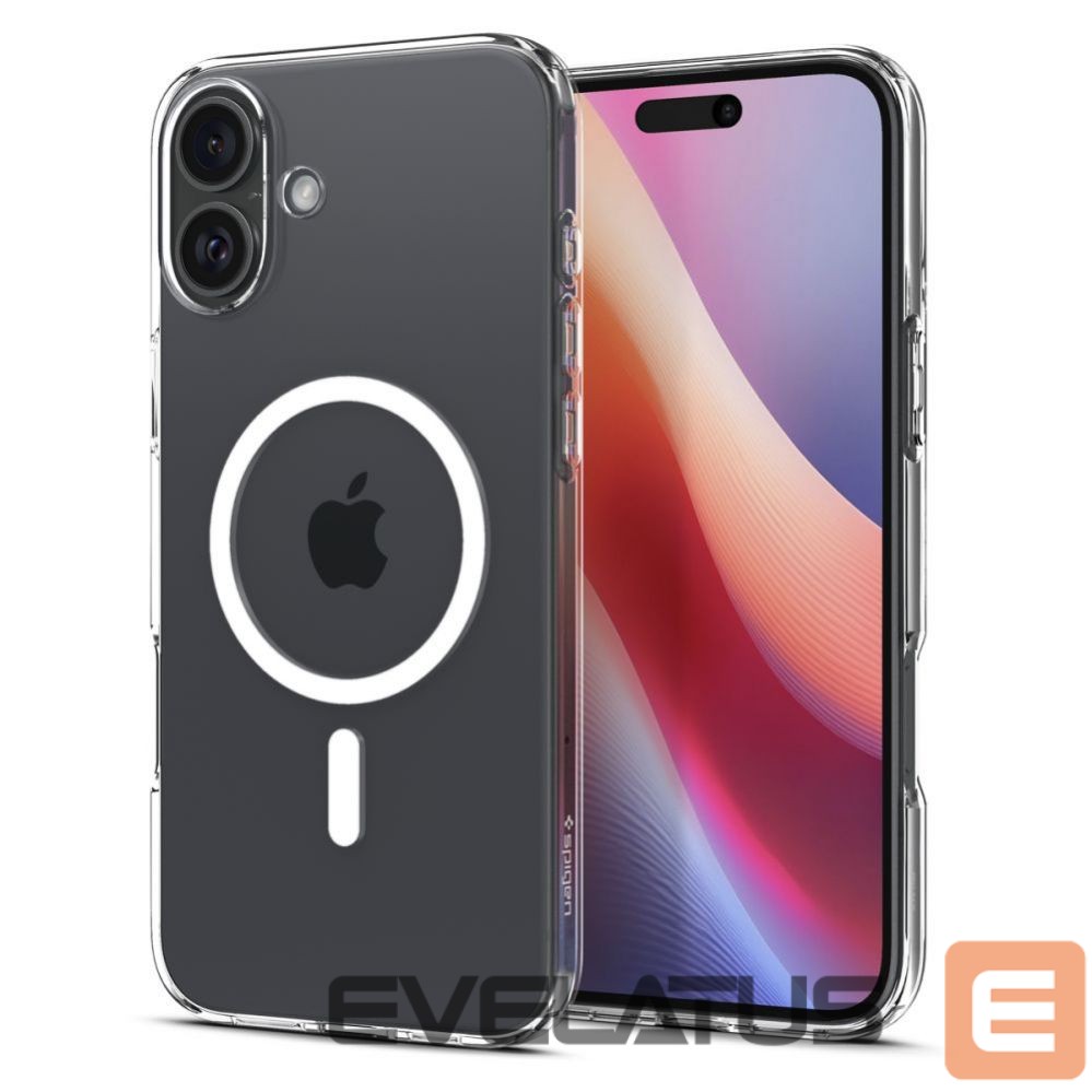 Tagakaaned Spigen Spigen Liquid Crystal Mag Case with MagSafe for iPhone 16 - Clear