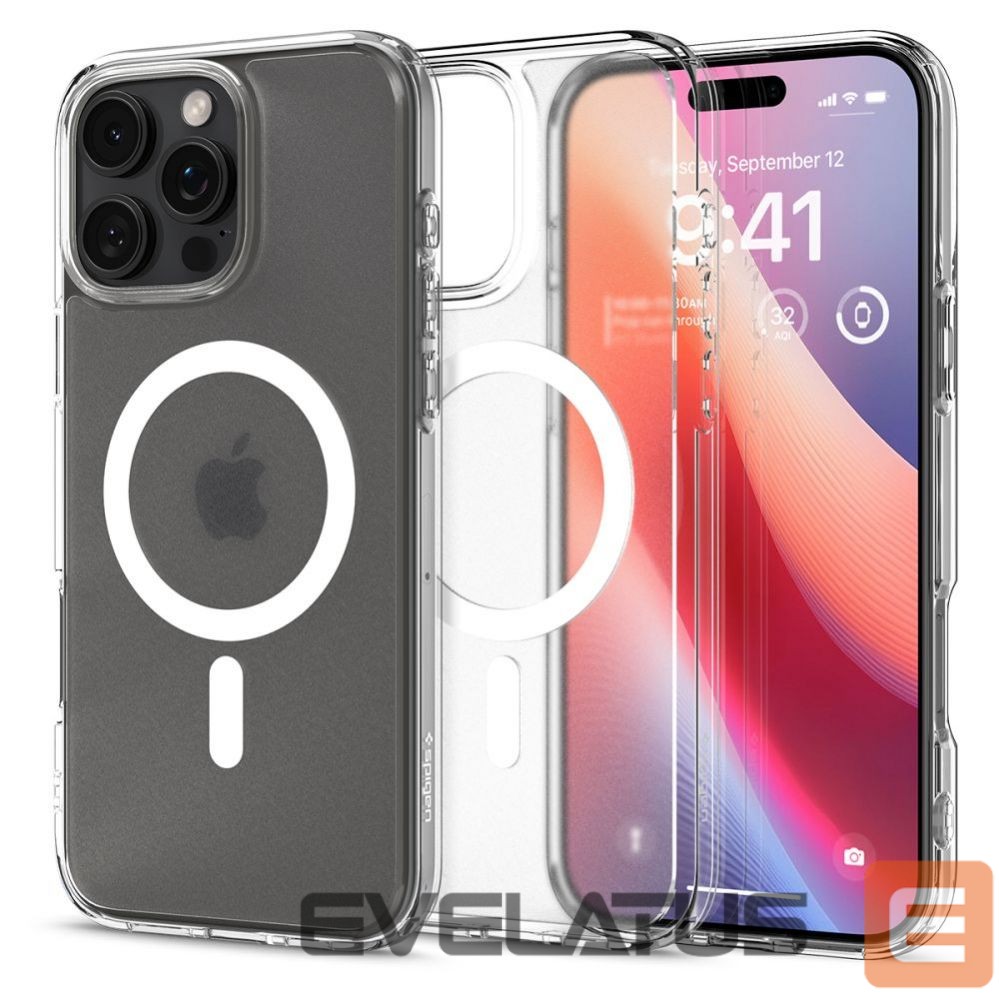 Tagakaaned Spigen Spigen Ultra Hybrid Mag Case with MagSafe for iPhone 16 Pro - Clear