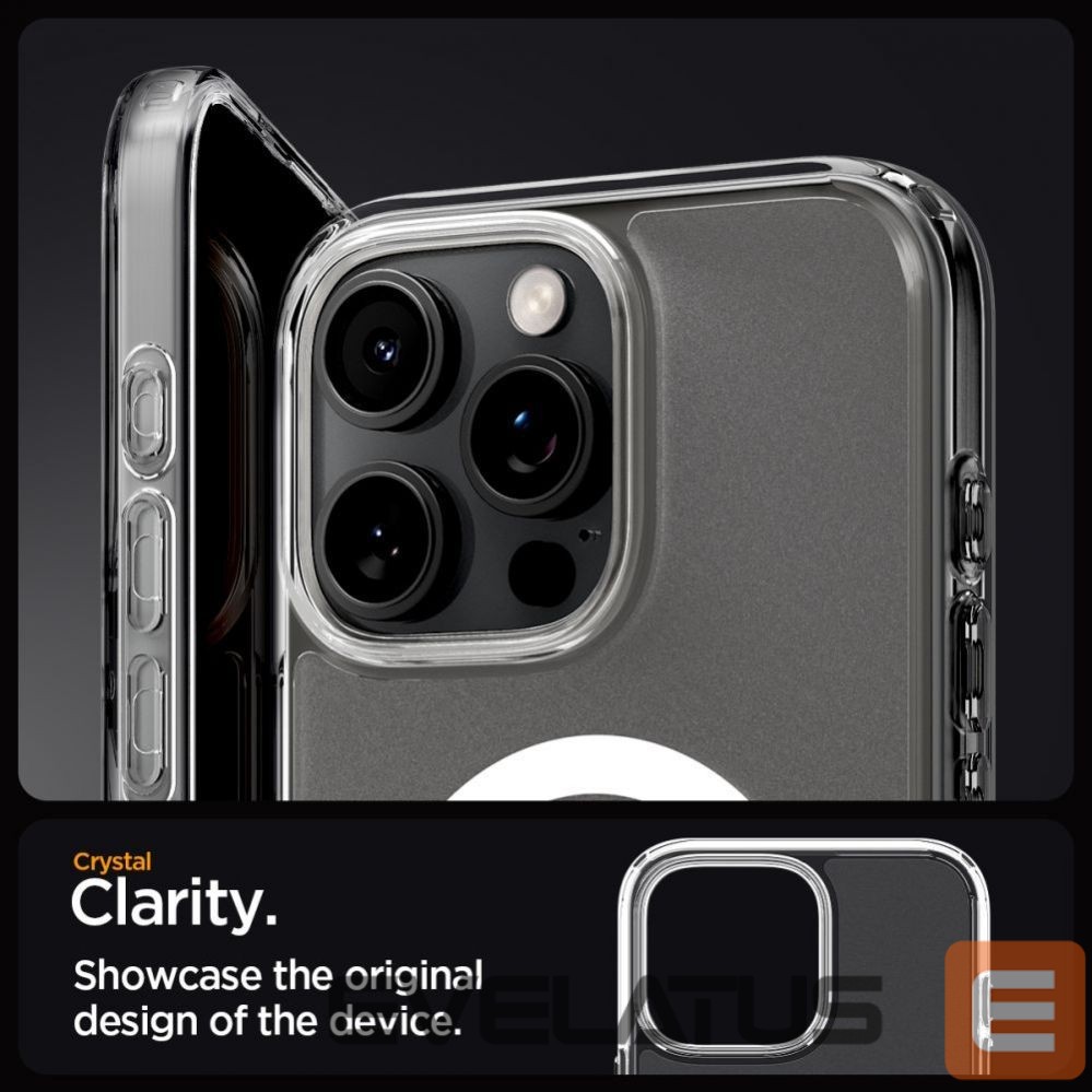 Tagakaaned Spigen Spigen Ultra Hybrid Mag Case with MagSafe for iPhone 16 Pro - Clear