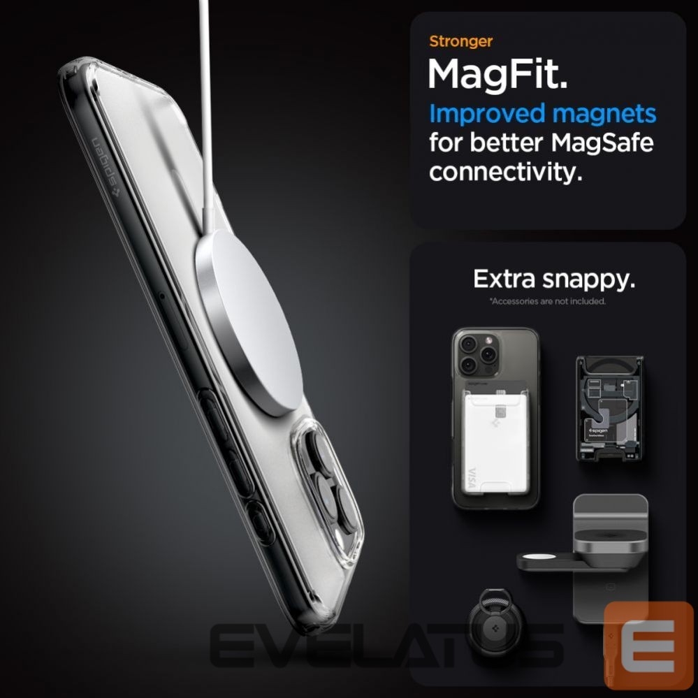 Tagakaaned Spigen Spigen Ultra Hybrid Mag Case with MagSafe for iPhone 16 Pro - Clear