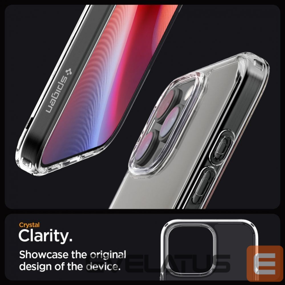 Tagakaaned Spigen Spigen Ultra Hybrid iPhone 16 Pro Case - Clear