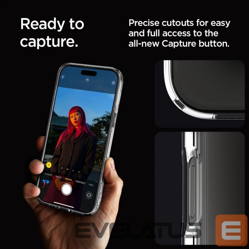 Tagakaaned Spigen Spigen Ultra Hybrid iPhone 16 Pro Case - Clear