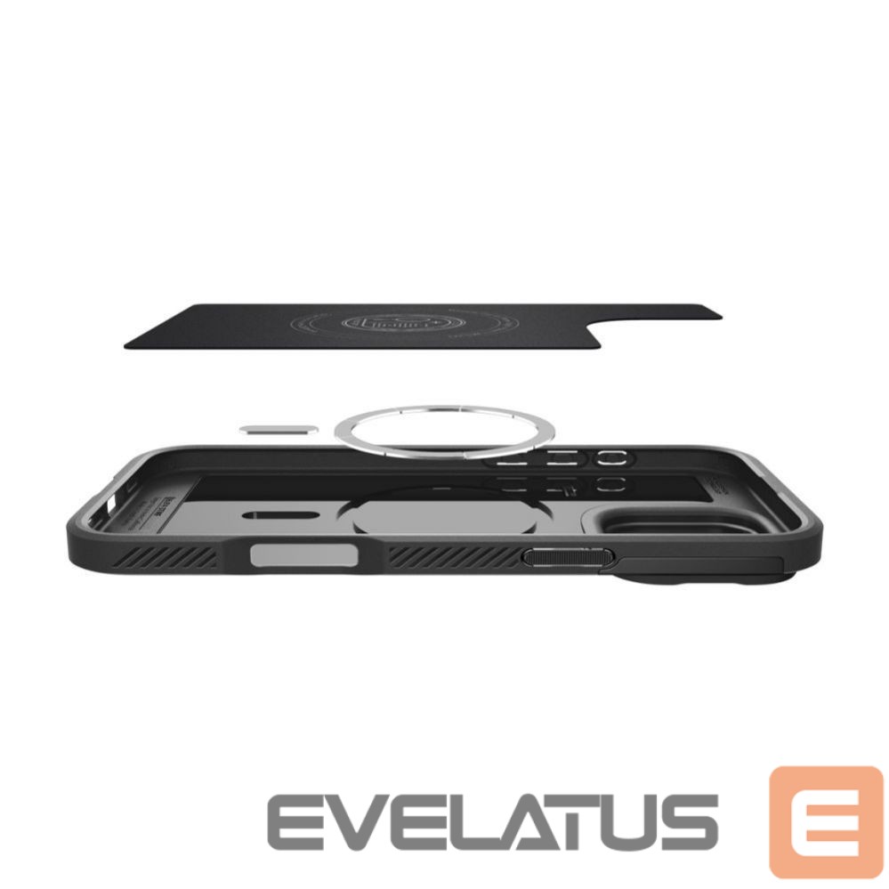 Tagakaaned Spigen Spigen Optik Armor Mag Case with MagSafe for iPhone 16 Pro Max - Black