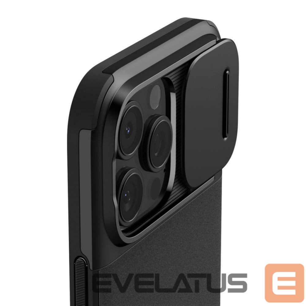 Tagakaaned Spigen Spigen Optik Armor Mag Case with MagSafe for iPhone 16 Pro Max - Black