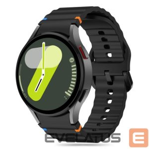 Muu telefoni lisavarustus Tech-Protect  Tech-Protect Silicone Sport Strap for Samsung Galaxy Watch 4 / 5 / 5 Pro / 6 / 7 / FE - Black 