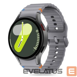 Muu telefoni lisavarustus Tech-Protect  Tech-Protect Silicone Sport Strap for Samsung Galaxy Watch 4 / 5 / 5 Pro / 6 / 7 / FE - Gray 