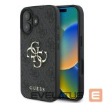 Muu telefoni lisavarustus Guess  Guess 4G Big Logo Case for iPhone 16 - Black 