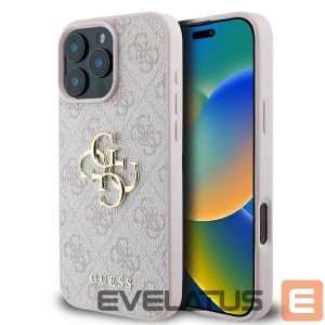 Muu telefoni lisavarustus Guess  Guess 4G Big Logo Case for iPhone 16 Pro Max - Pink 