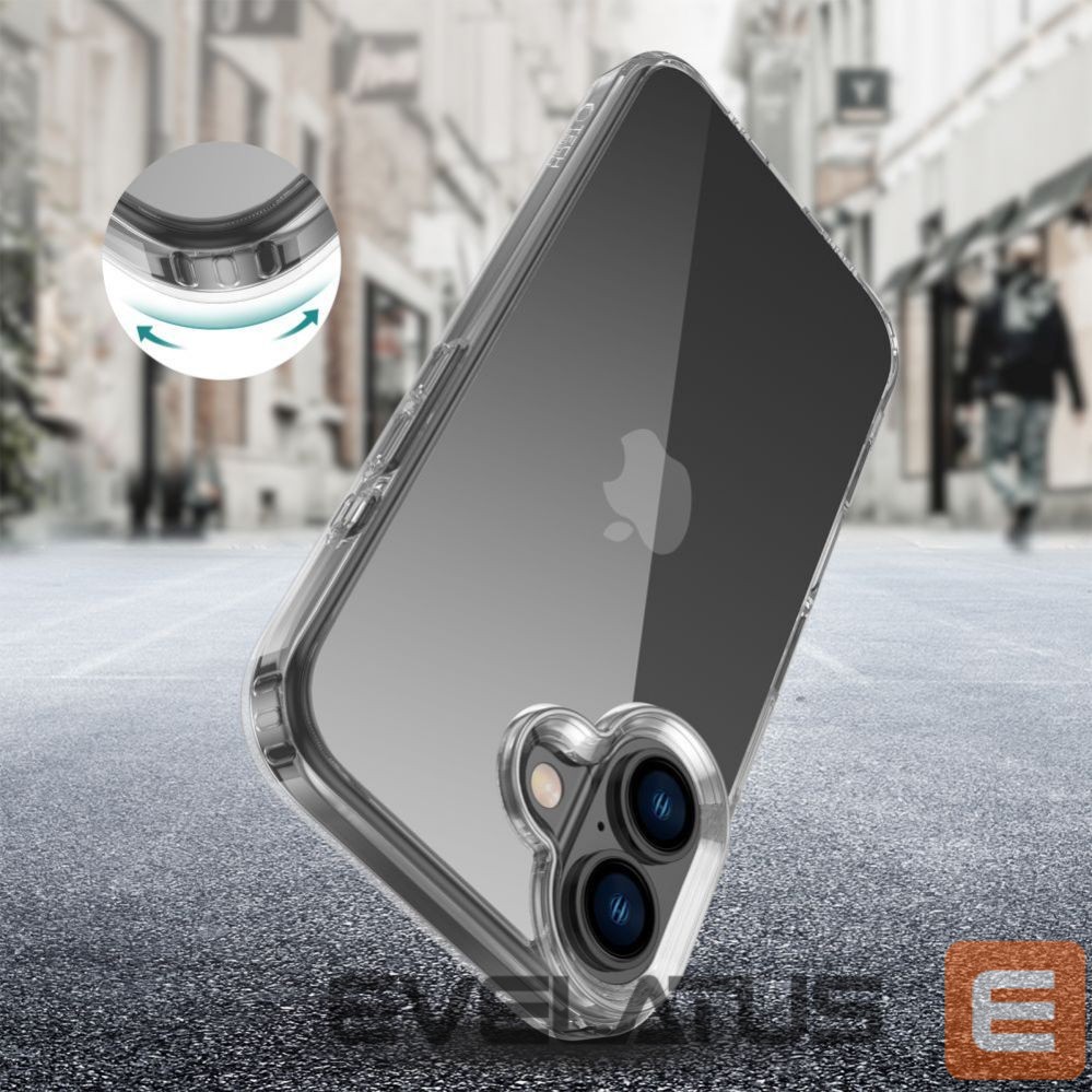 Muu telefoni lisavarustus Tech-Protect Tech-Protect FlexAir Hybrid Case for iPhone 16 - Clear