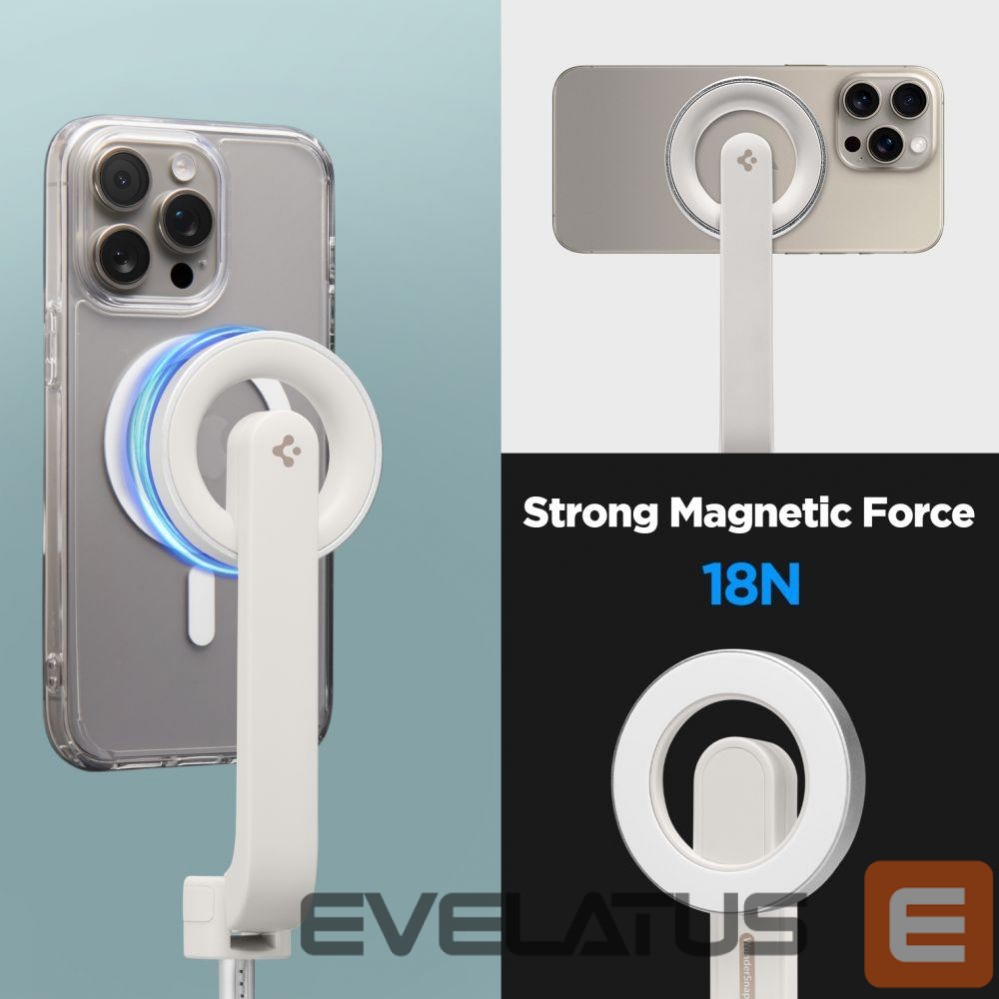 Muu telefoni lisavarustus Spigen Selfie stick Spigen S571W MagSafe Bluetooth with tripod - beige