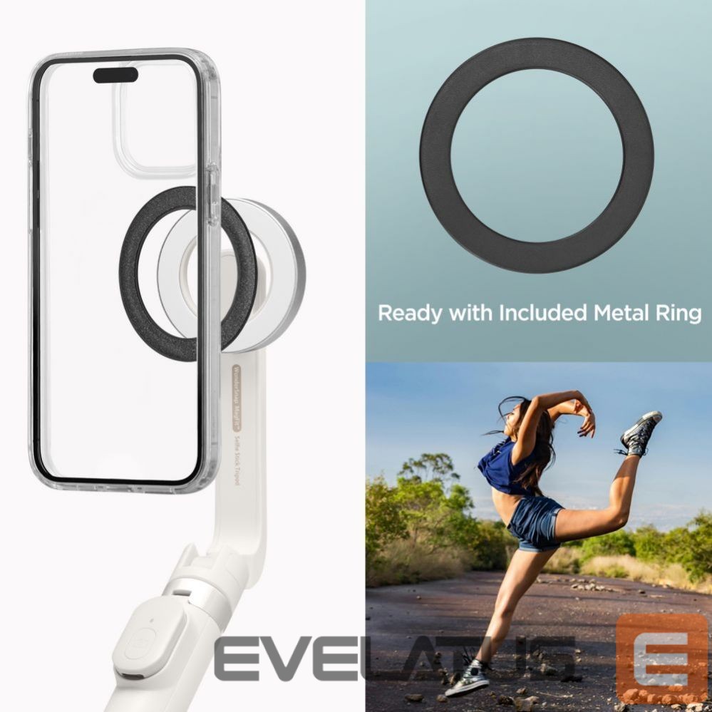 Muu telefoni lisavarustus Spigen Selfie stick Spigen S571W MagSafe Bluetooth with tripod - beige