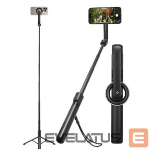 Muu telefoni lisavarustus Spigen  Selfie stick Spigen S580W MagSafe Bluetooth with tripod - black 