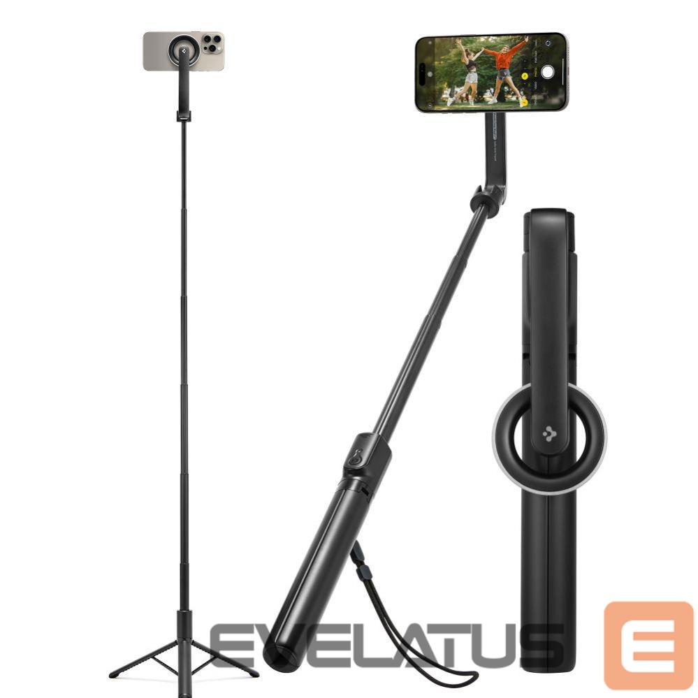 Muu telefoni lisavarustus Spigen Selfie stick Spigen S580W MagSafe Bluetooth with tripod - black