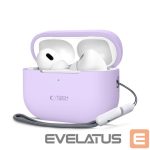 Korpus kõrvaklappidele Tech-Protect Apple AirPods Pro 1 / 2 Silicone Case Purple