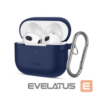 Korpus kõrvaklappidele Tech-Protect Apple Tech-Protect Silicone Hook Case for Apple AirPods 3 - Blue Blue