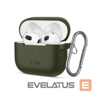 Muu telefoni lisavarustus Tech-Protect  Tech-Protect Silicone Hook Case for Apple AirPods 3 - Green 