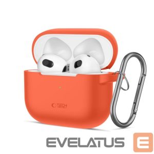 Muu telefoni lisavarustus Tech-Protect  Tech-Protect Silicone Hook Case for Apple AirPods 3 - Orange 