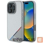 Muu telefoni lisavarustus BMW  BMW M Carbon Tricolor Line MagSafe Case for iPhone 16 Pro - Gray 