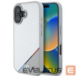 Muu telefoni lisavarustus BMW  BMW M Carbon Tricolor Line MagSafe iPhone 16 Case - Gray 