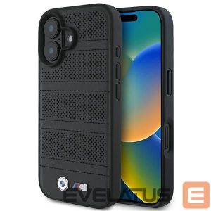 Muu telefoni lisavarustus BMW  BMW M Perforated And Stitched Line MagSafe case for iPhone 16 - black 
