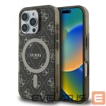 Muu telefoni lisavarustus Guess  Guess IML 4G Background MagSafe iPhone 16 Pro Case - Brown 