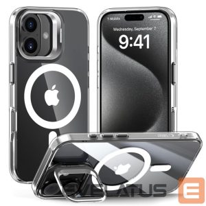 Muu telefoni lisavarustus Tech-Protect  Tech-Protect MagStand MagSafe iPhone 16 Case - Clear 