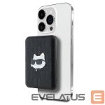 Muu telefoni lisavarustus Karl Lagerfeld  Karl Lagerfeld Powerbank inductive KLPB5FPGKSCHHK 16W 5000mAh black/black Choupette Head Pin MagSafe 