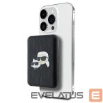 Muu telefoni lisavarustus Karl Lagerfeld  Karl Lagerfeld Powerbank inductive KLPB5FPGKSKCHK 16W 5000mAh black/black Karl&Choupette Head Pin MagSafe 