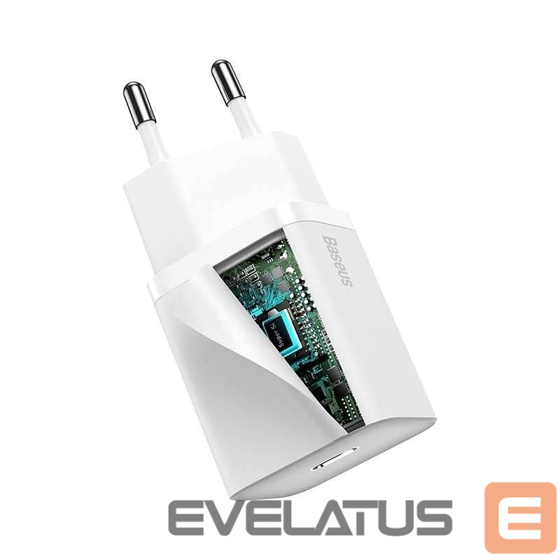 Adaptrid Baseus Baseus Super Si Quick Charger 1C 20W (white)