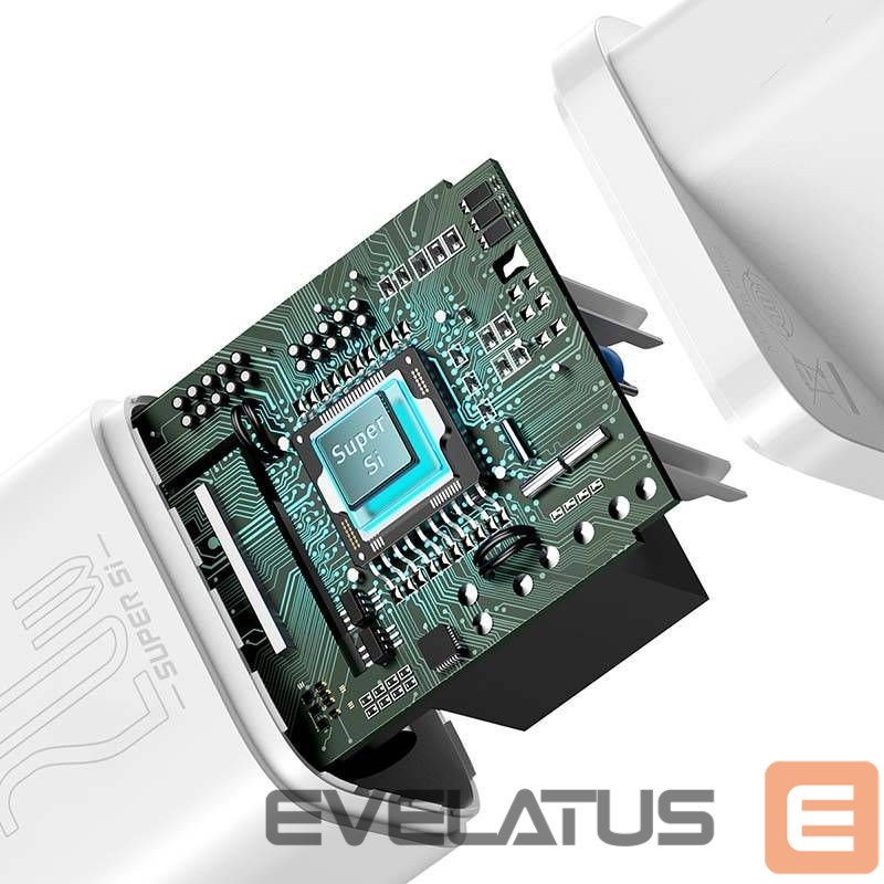 Adaptrid Baseus Baseus Super Si Quick Charger 1C 20W (white)