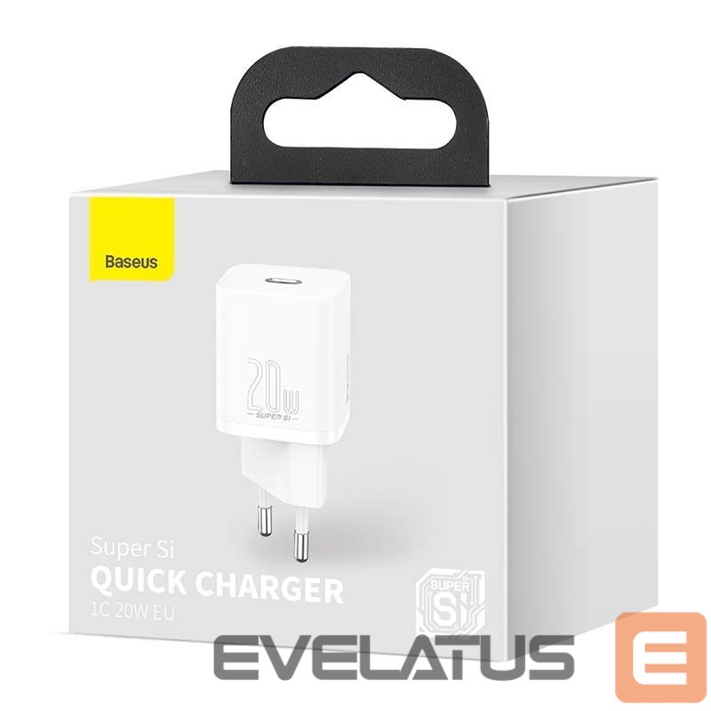 Adaptrid Baseus Baseus Super Si Quick Charger 1C 20W (white)