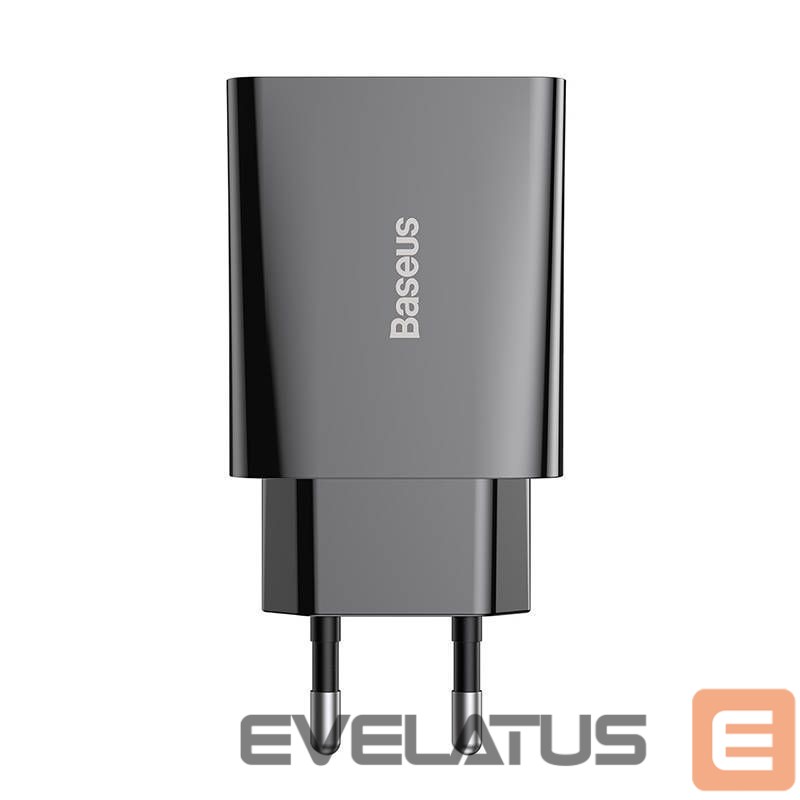 Adaptrid Baseus Baseus Speed Mini Quick Charger, USB-C, PD, 3A, 20W (black)