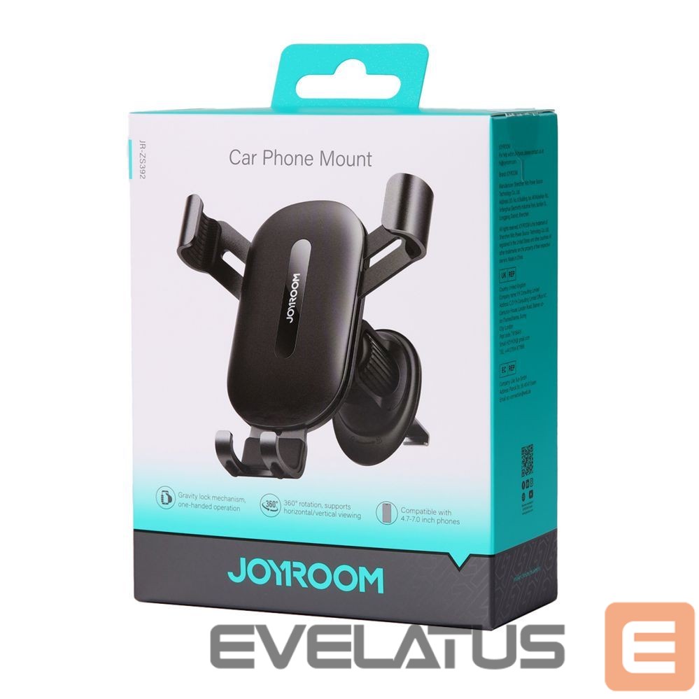 Adaptrid Joyroom Joyroom JR-ZS392 Car Phone Mount(Air Vent)-Black