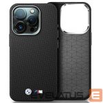 Muu telefoni lisavarustus BMW  BMW M Edition Kevlar Wrapped Metal iPhone 16 Pro Max Case - Black 