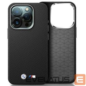 Muu telefoni lisavarustus BMW  BMW M Edition Kevlar Wrapped Metal iPhone 16 Pro Max Case - Black 