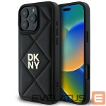 Muu telefoni lisavarustus DKNY  DKNY Quilted Stack Logo iPhone 16 Pro Case - Black 