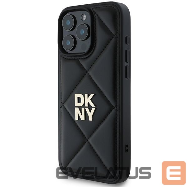 Muu telefoni lisavarustus DKNY DKNY Quilted Stack Logo iPhone 16 Pro Case - Black