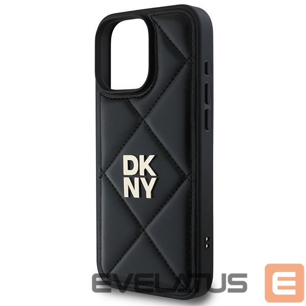 Muu telefoni lisavarustus DKNY DKNY Quilted Stack Logo iPhone 16 Pro Case - Black