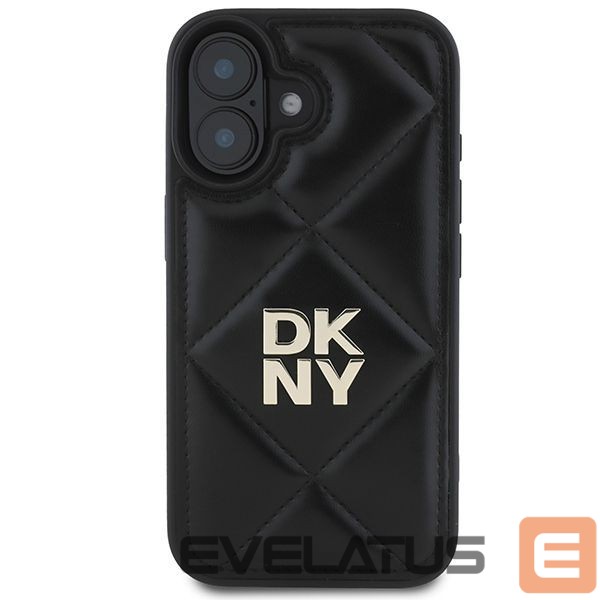Muu telefoni lisavarustus DKNY DKNY Quilted Stack Logo iPhone 16 Case - Black