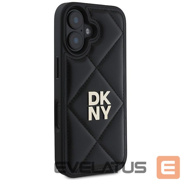 Muu telefoni lisavarustus DKNY DKNY Quilted Stack Logo iPhone 16 Case - Black