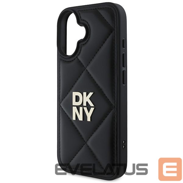 Muu telefoni lisavarustus DKNY DKNY Quilted Stack Logo iPhone 16 Case - Black