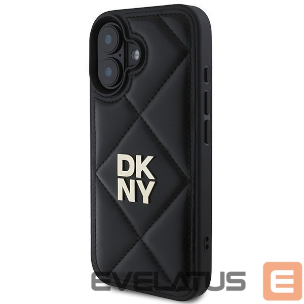 Muu telefoni lisavarustus DKNY DKNY Quilted Stack Logo iPhone 16 Case - Black