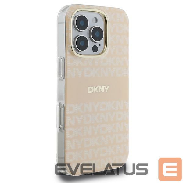 Muu telefoni lisavarustus DKNY DKNY Repeat Texture Pattern & Stripe MagSafe iPhone 16 Pro Case - Pink