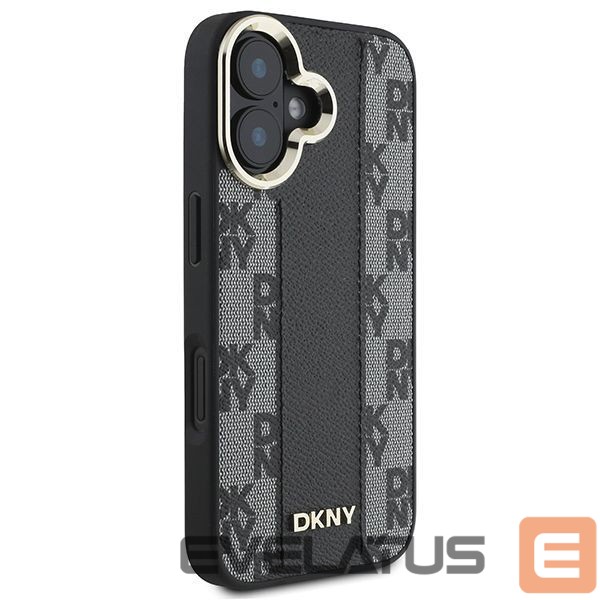 Muu telefoni lisavarustus DKNY DKNY Checkered Pattern Magsafe iPhone 16 Plus Case - Black