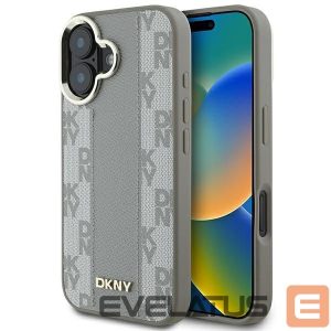 Muu telefoni lisavarustus DKNY  DKNY Checkered Pattern Magsafe iPhone 16 Case - Beige 