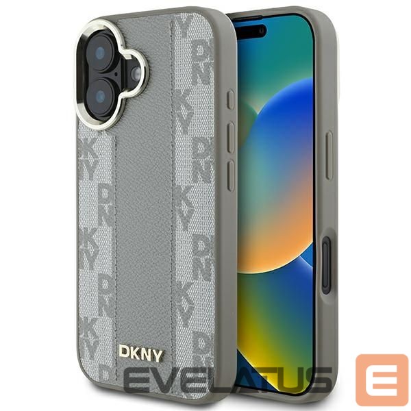 Muu telefoni lisavarustus DKNY DKNY Checkered Pattern Magsafe iPhone 16 Case - Beige