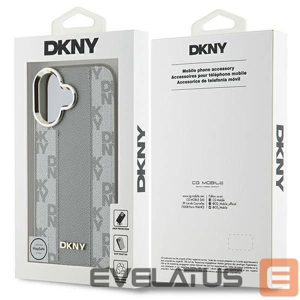 Muu telefoni lisavarustus DKNY DKNY Checkered Pattern Magsafe iPhone 16 Case - Beige
