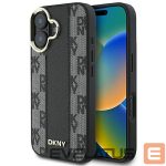 Muu telefoni lisavarustus DKNY Apple DKNY Checkered Pattern Magsafe iPhone 16 Case - Black 
