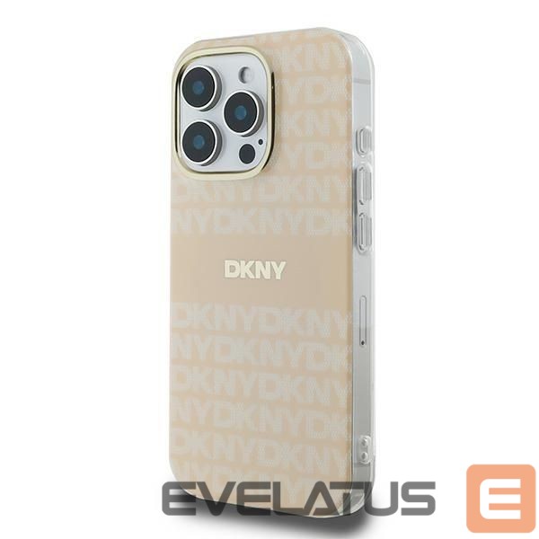 Muu telefoni lisavarustus DKNY DKNY Repeat Texture Pattern With Stripe iPhone 16 Pro Max Case - Pink