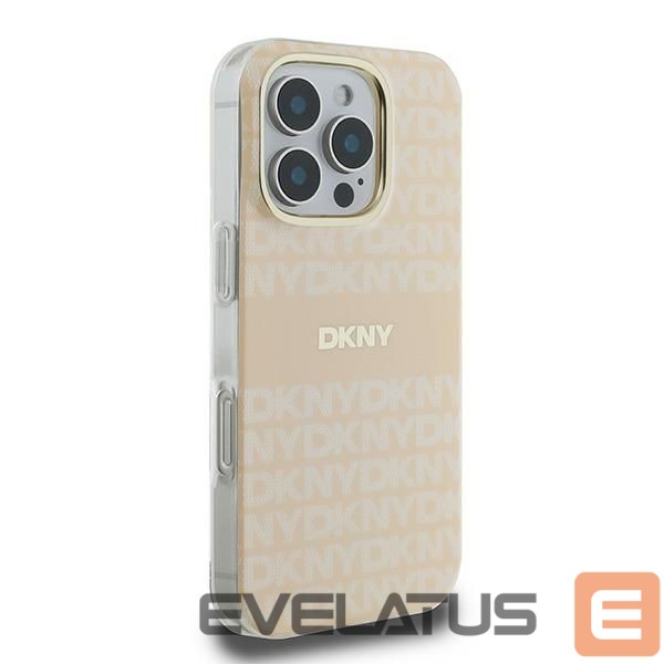Muu telefoni lisavarustus DKNY DKNY Repeat Texture Pattern With Stripe iPhone 16 Pro Max Case - Pink